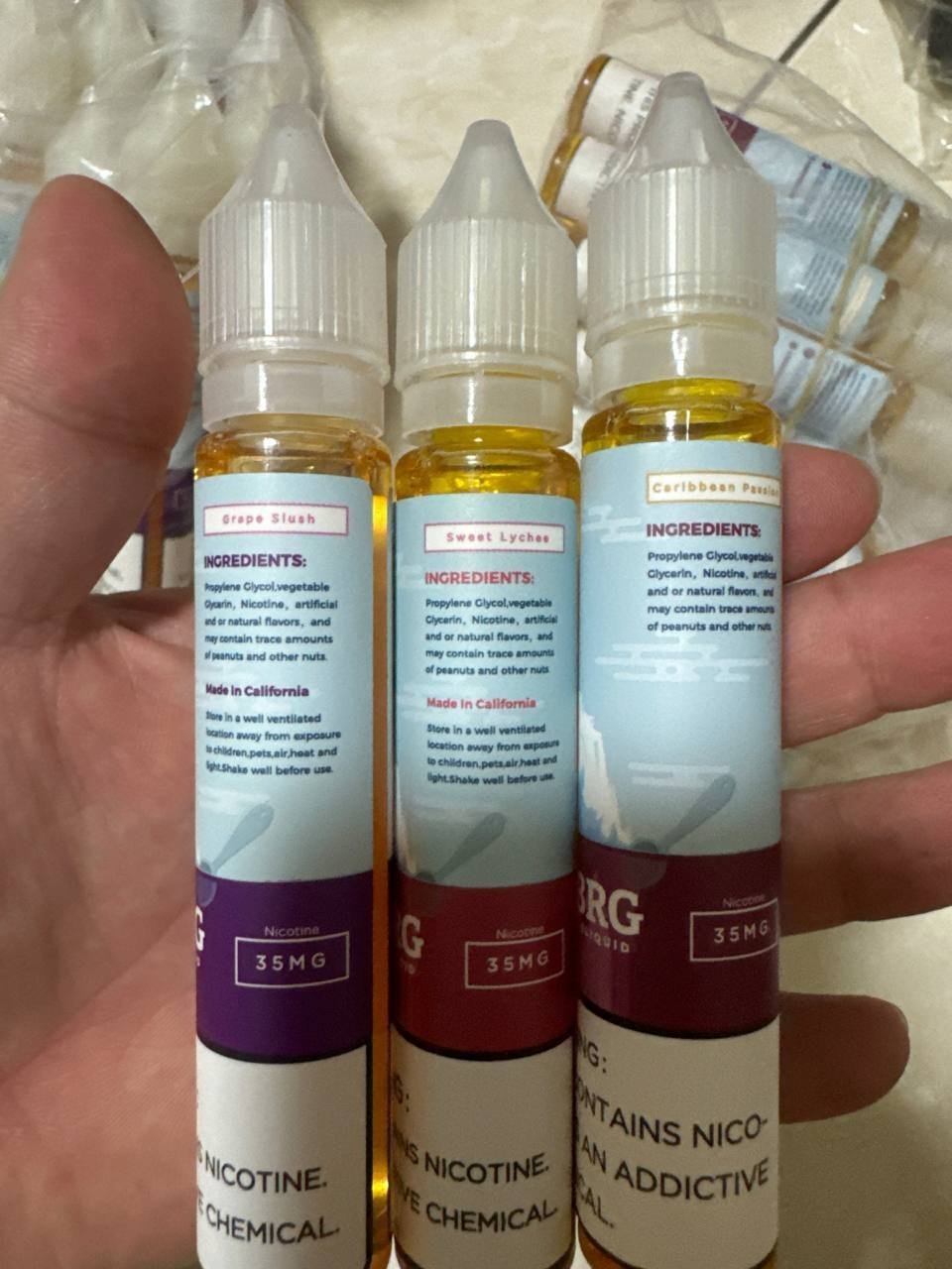 ICE BRG煙油 35甜 冰山百香果 冰山葡萄 冰山荔枝 30ml電子菸煙油:圖片 3